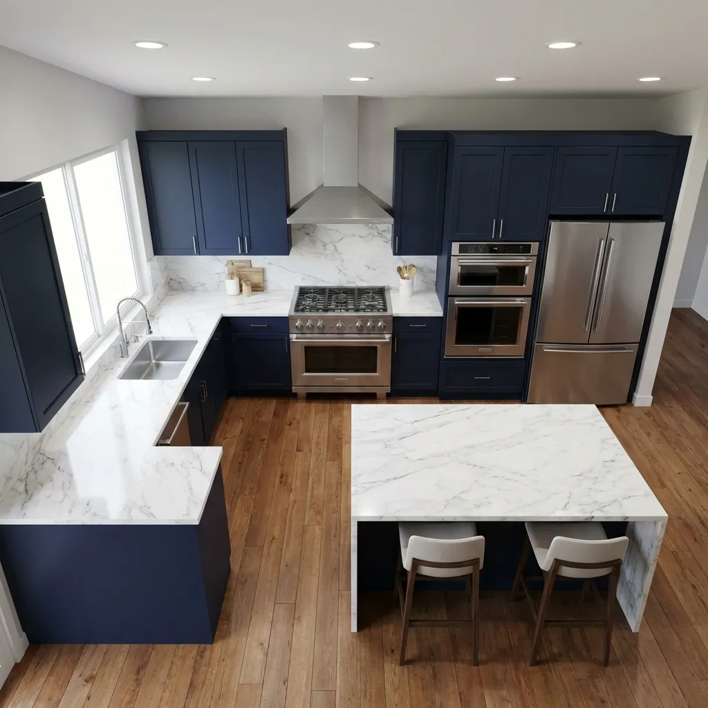 L-Shaped Kitchen